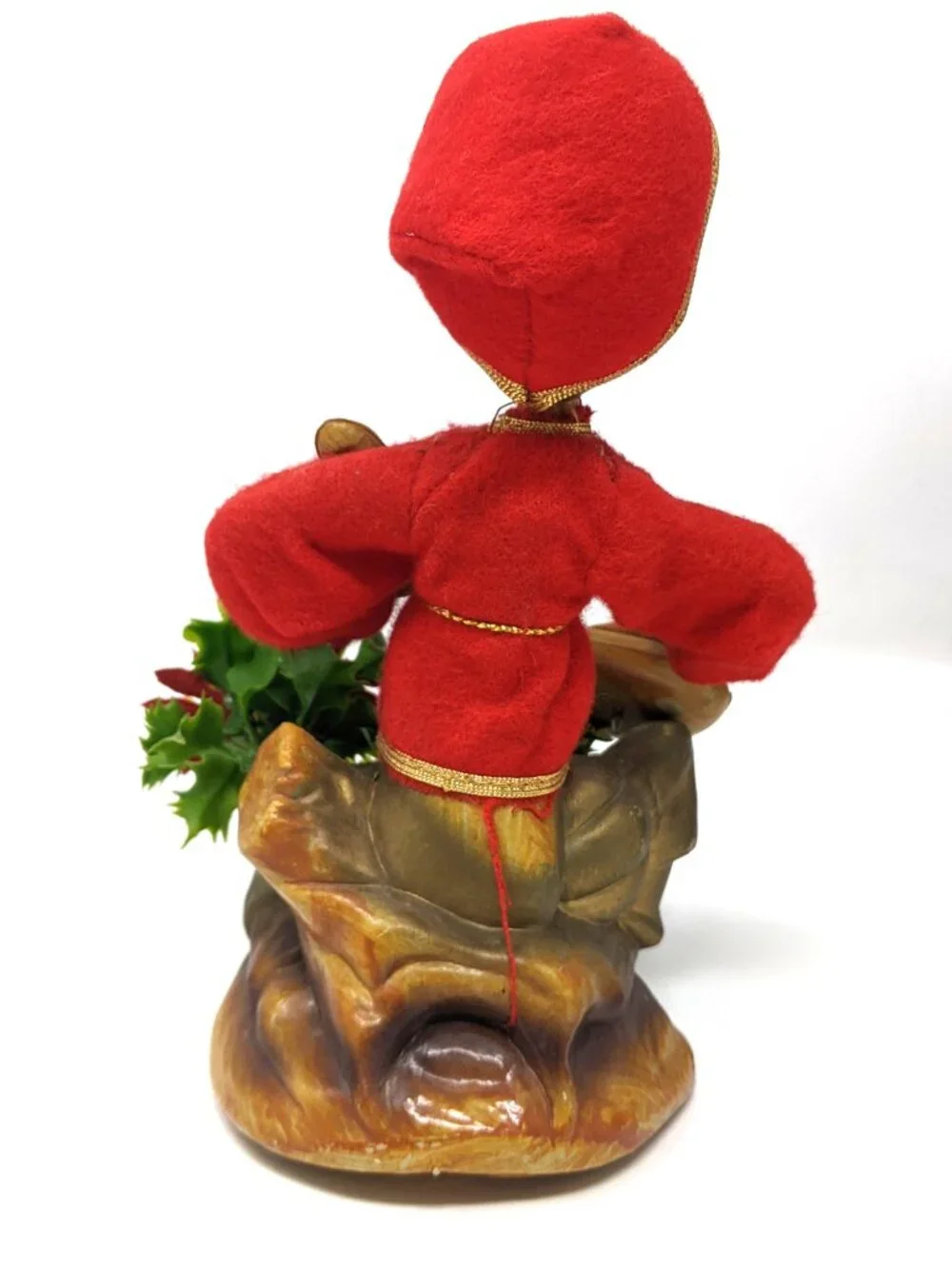 Tilso Set 3 Pixie Elves VTG 60s Asian Christmas Figurine Musicians Hong Kong 7